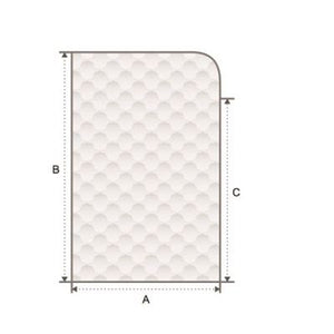 Materasso comfort in Ecocell e Memorax spessore 14 cm