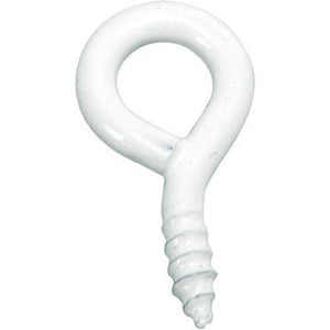Occhiello plastificato bianco