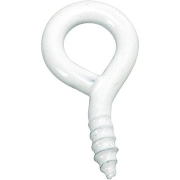 Occhiello plastificato bianco