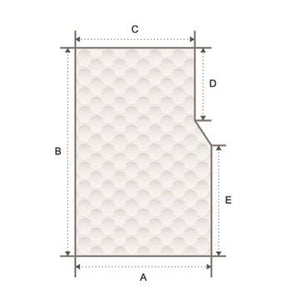 Materasso classico in Ecocell spessore 12 cm
