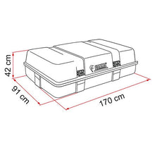Carica l&#39;immagine nel visualizzatore di Gallery, Bagagliera da tetto portapacchi Fiamma Ultra Box
