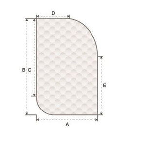 Materasso comfort in Ecocell e Memorax spessore 16 cm