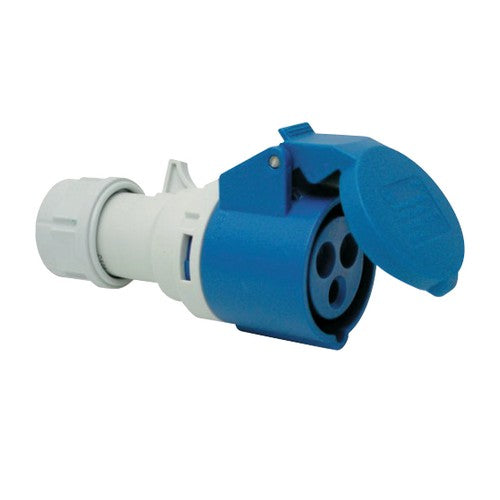 Presa volante CEE 2P +T 16A 220V femmina