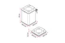 Carica l&#39;immagine nel visualizzatore di Gallery, Pack Waste - Pattumiera pieghevole
