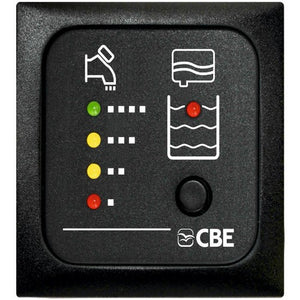 MT214 pannello test controllo serbatoio acqua potabile e acque grigie a led - Camper