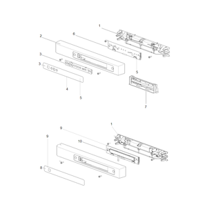 Scheda tecnica Ricambi frigorifero Thetford N3090, n3100, n3108, n3145, n3170 - Pannello di controllo