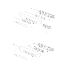 Carica l&#39;immagine nel visualizzatore di Gallery, Scheda tecnica Ricambi frigorifero Thetford N3097, n3104, n3112, n3150, n3175 - Pannello di controllo
