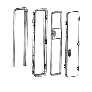 Ricambi Porta Dometic Cara D-R - Parti Complete