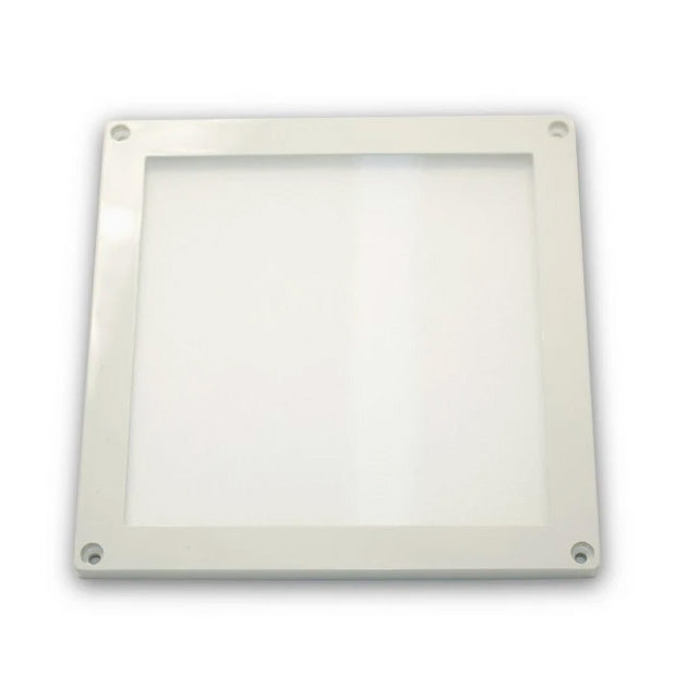 Plafoniera quadrata a led senza interruttore