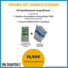 Carica l&#39;immagine nel visualizzatore di Gallery, Promo kit sanificazione Acquatravel
