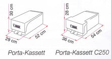 Carica l&#39;immagine nel visualizzatore di Gallery, Porta Kassett per C200 contenitore serbatoio
