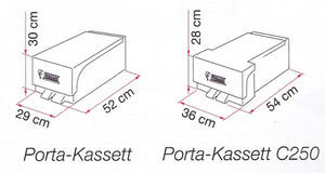 Porta Kassett per C200 contenitore serbatoio