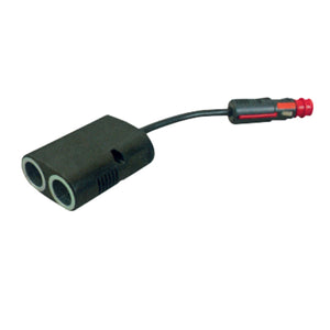 Adattatore spina 12V universale + 2 prese 12V R418/2R