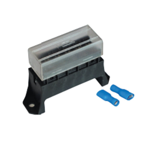 Portafusibili 4 vie con coperchio R444