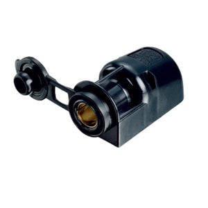 Presa rotonda12V fissaggio a parete con coperchio R513