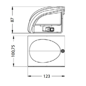 Fanale modulare per camper Jokon serie 810 R catadriotto