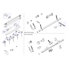 Carica l&#39;immagine nel visualizzatore di Gallery, Ricambi per portabici comuni Thule Sport&amp;Elite
