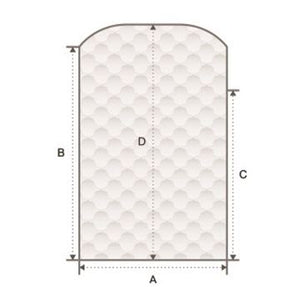 Materasso classico in Ecocell spessore 16 cm