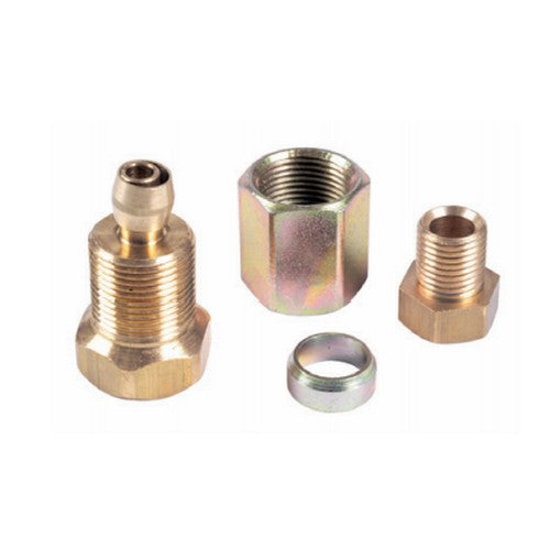Raccordo dritto per connessione tubi di rame da 1/4'' e tubi flessibili da 1/4''