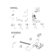 Carica l'immagine nel visualizzatore di Gallery, Ricambi frigorifero Dometic serie 8 mod. RML 8555 Sx - Accessori
