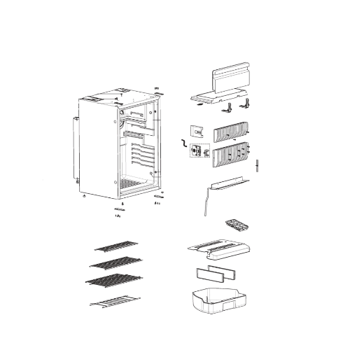 Interblocco Porta Per Frigoriferi Dometic DO-11860 Nicht Mehr Lieferbar - 10