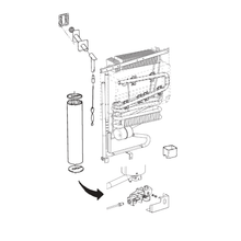 Carica l&#39;immagine nel visualizzatore di Gallery, Ricambi frigorifero Dometic serie 8 mod. RM 8401 Sx - Refrigeratore
