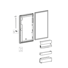 Carica l'immagine nel visualizzatore di Gallery, Ricambi frigorifero Dometic serie 8 mod. RM 8401 Sx - Sportello
