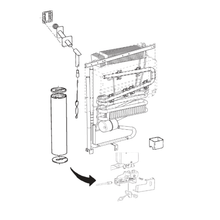 Carica l'immagine nel visualizzatore di Gallery, Ricambi frigorifero Dometic serie 8 mod.RM 8500 Sx - Refrigeratore

