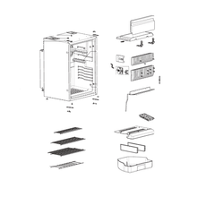 Carica l'immagine nel visualizzatore di Gallery, Ricambi frigorifero Dometic serie 8 mod.RM 8505 Dx - Mobile
