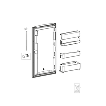 Carica l&#39;immagine nel visualizzatore di Gallery, Ricambi frigorifero Dometic serie 8 mod.RM 8505 Dx - Sportello
