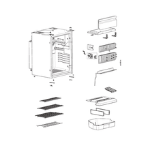 Carica l'immagine nel visualizzatore di Gallery, Ricambi frigorifero Dometic serie 8 mod.RM 8505 Sx - Mobile
