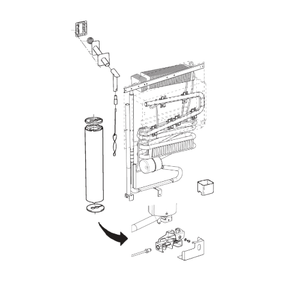 Ricambi frigorifero Dometic serie 8 mod.RM 8555 Dx - Refrigerante