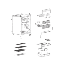 Carica l'immagine nel visualizzatore di Gallery, Ricambi frigorifero Dometic serie 8 mod.RM 8555 Sx - Mobile
