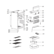 Carica l'immagine nel visualizzatore di Gallery, Scheda tecnica Ricambi frigorifero Dometic serie 8 mod.RM 8555 Sx - Mobile
