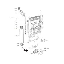 Carica l&#39;immagine nel visualizzatore di Gallery, Scheda tecnica Ricambi frigorifero Dometic serie 8 mod.RM 8555 Sx - Refrigerante
