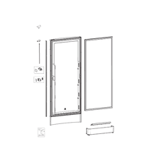 Carica l'immagine nel visualizzatore di Gallery, Ricambi frigorifero Dometic serie 8 mod. RML 8551 Sx - Sportello
