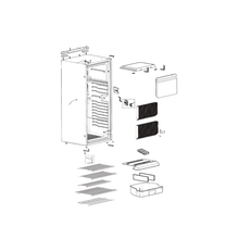 Carica l'immagine nel visualizzatore di Gallery, Ricambi frigorifero Dometic serie 8 mod. RML 8555 Dx - Mobile
