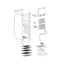 Carica l'immagine nel visualizzatore di Gallery, Ricambi frigorifero Dometic serie 8 mod. RML 8555 Sx - Mobile
