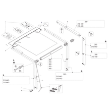 Carica l&#39;immagine nel visualizzatore di Gallery, Ricambi tendalino Fiamma CaravanStore 280-440 Versione 013-014
