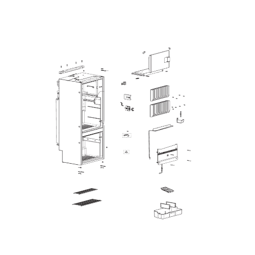 Ricambi frigorifero Dometic serie 9 Rmf 8505 Dx - Mobile
