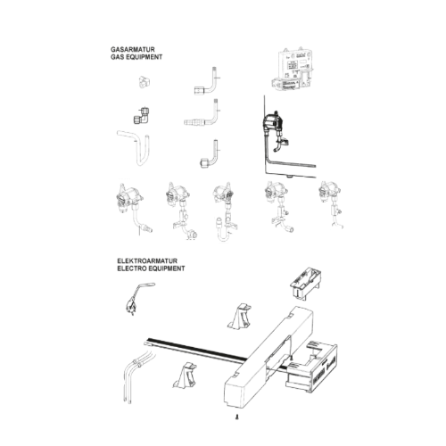 Ricambi frigorifero Dometic serie Rml 9435 Sx - Accessori
