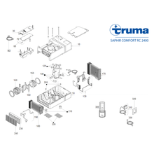 Carica l&#39;immagine nel visualizzatore di Gallery, Ricambi condizionatore Truma Saphir Comfort RC 2400
