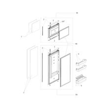 Carica l&#39;immagine nel visualizzatore di Gallery, Scheda tecnica Ricambi frigorifero Dometic serie 10 Rmd 10.5 t  - Sportello
