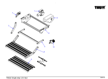 Carica l&#39;immagine nel visualizzatore di Gallery, Scheda tecnica Ricambi per scalini - step Thule Single step v02
