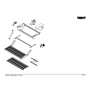 Ricambi per scalini - step Thule Single step v02