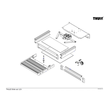 Carica l&#39;immagine nel visualizzatore di Gallery, Ricambi per scalini - step Thule Slide-out step
