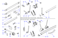 Carica l&#39;immagine nel visualizzatore di Gallery, Scheda tecnica Ricambi per portabici comuni Thule Sport&amp;Elit G2- Van XT

