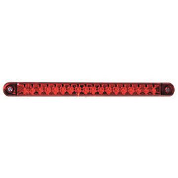 Fanale 18 led posizione/stop con lente bianca per camper
