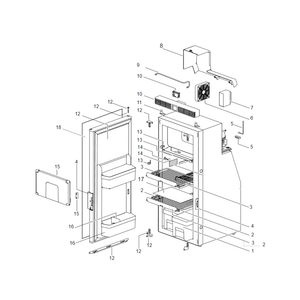 Scheda tecnica Ricambi frigorifero Thetford T1090 MK1