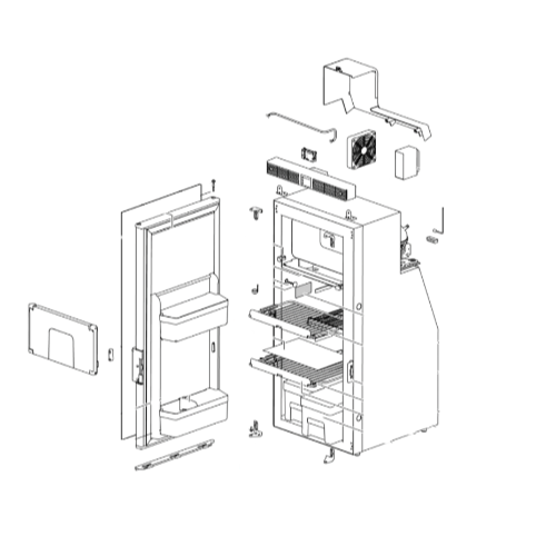 Ricambi frigorifero Thetford T1090 MK1